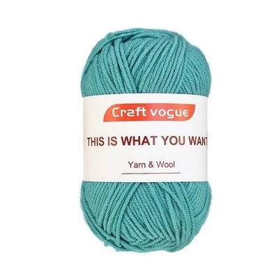 Filato acrilico verde