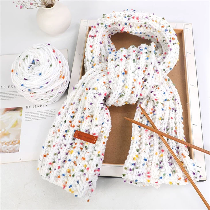 Color Dot Bean Yarn